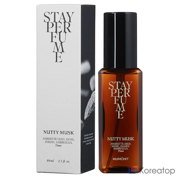 Парфюм MUMCHIT Stop Stay Perfume Nutty Musk, 80 мл, 1 флакон