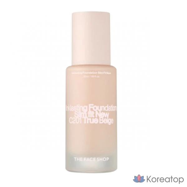 Стойкая тональная основа The Face Shop Ink Slim Fit New 35 мл, 1