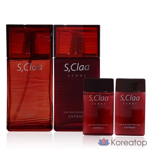 Набор для ухода Enprani Escula Homme Skin Evolution 2-piece Set, 1 шт.