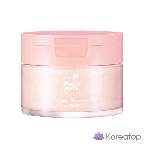 Очищающее средство для лица Vegan Beauty Ariel Peach Soda со взбитыми сливками