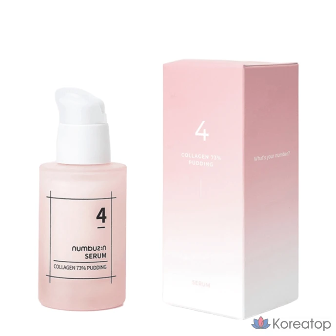 Сыворотка с коллагеном Numbers In No. 4 Tangled Pudding 73%, 50 мл, 1 шт.