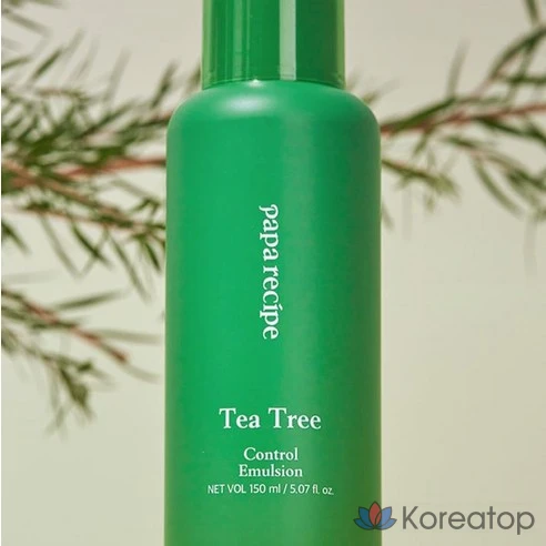Эмульсия для контроля за ростом волос с чайным деревом Papa Recipe