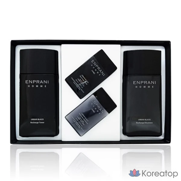 Набор для ухода Enprani Homme Urban Black Special 2-piece Set, 1 шт.