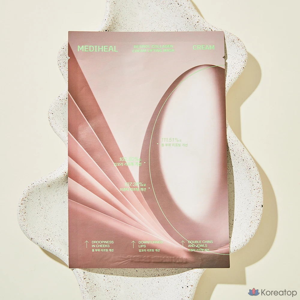 Крем-маска для лица MEDIHEAL Retinol Collagen Cream Contour Mask, 1 шт.