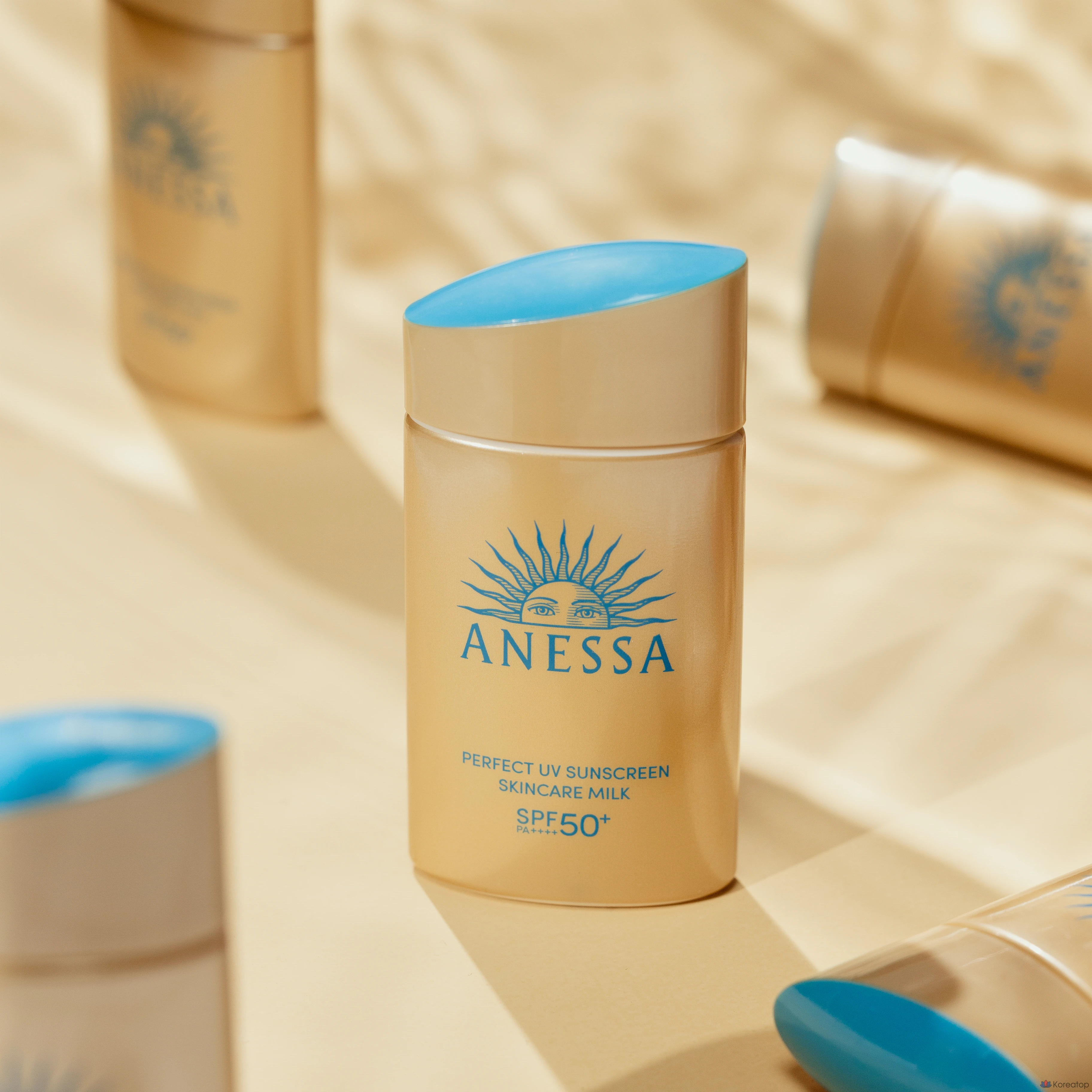 Солнцезащитное молочко для ухода за кожей Anessa Perfect UV Sunscreen Skincare Milk NA SPF50+ PA++++, 60 мл, 1 шт.
