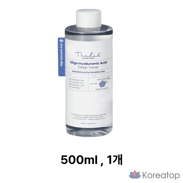 Тонер THE LAB by blanc doux Oligo Hyaluronic Acid Low Molecular Deep Toner, 500 мл, 1 шт.