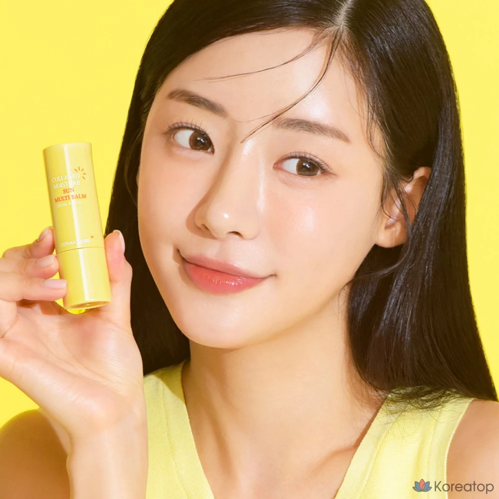 Увлажняющий солнцезащитный бальзам Dermashare Collagen Moisture Sun Multi-Balm SPF50+ PA++++, 11 г, 1 шт.