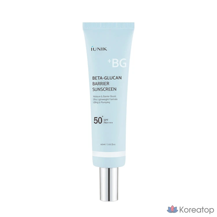 Солнцезащитный крем iUNIK Beta Glucan Barrier, 1 шт., 60 мл