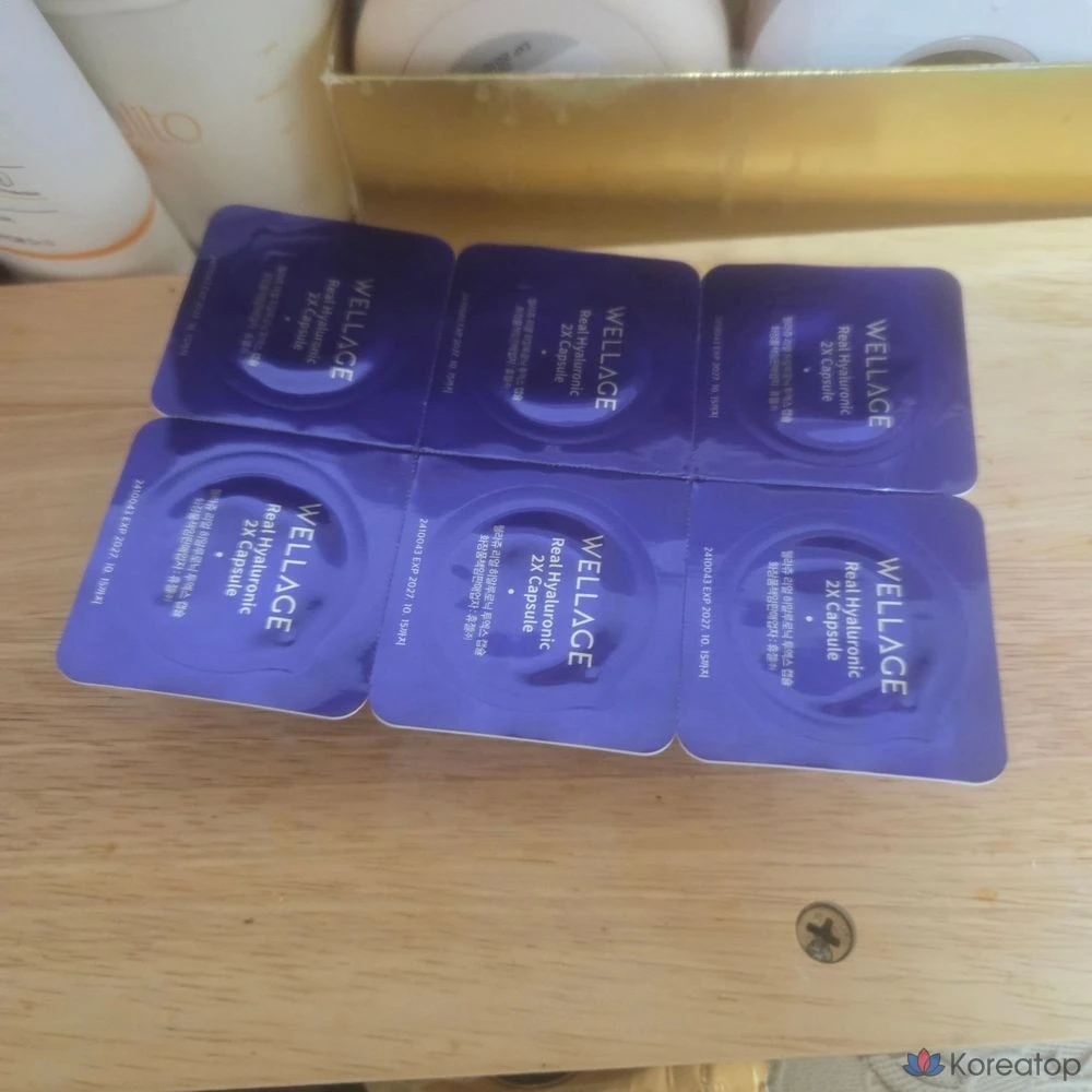 Капсулы-ампулы с натуральной гиалуроновой кислотой, лиофилизированные, увлажняющие, повышающие эластичность кожи, 30 порций, 1 шт., 20 г, 30 шт.