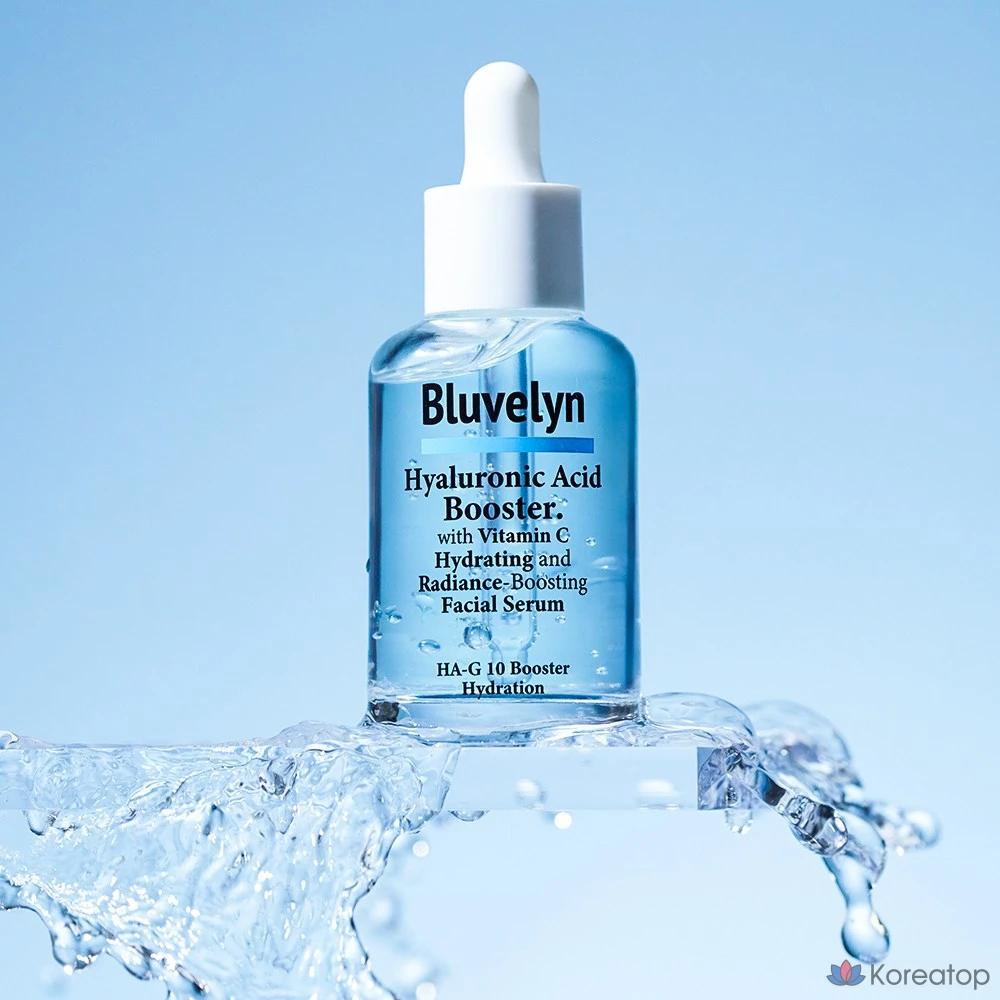 Blueblin 10 видов гиалуроновой кислоты, высококонцентрированная сыворотка-бустер 100 000 ppm, ампула, 1 шт., 50 мл