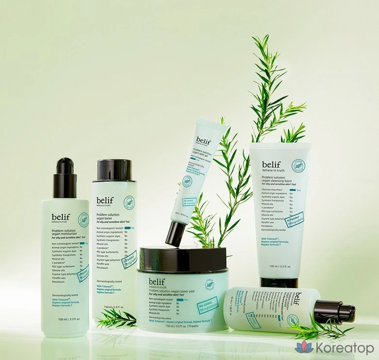 Очищающая пенка Belif Problem Solution Vegan Cleansing Foam, 100 мл, 1 шт.