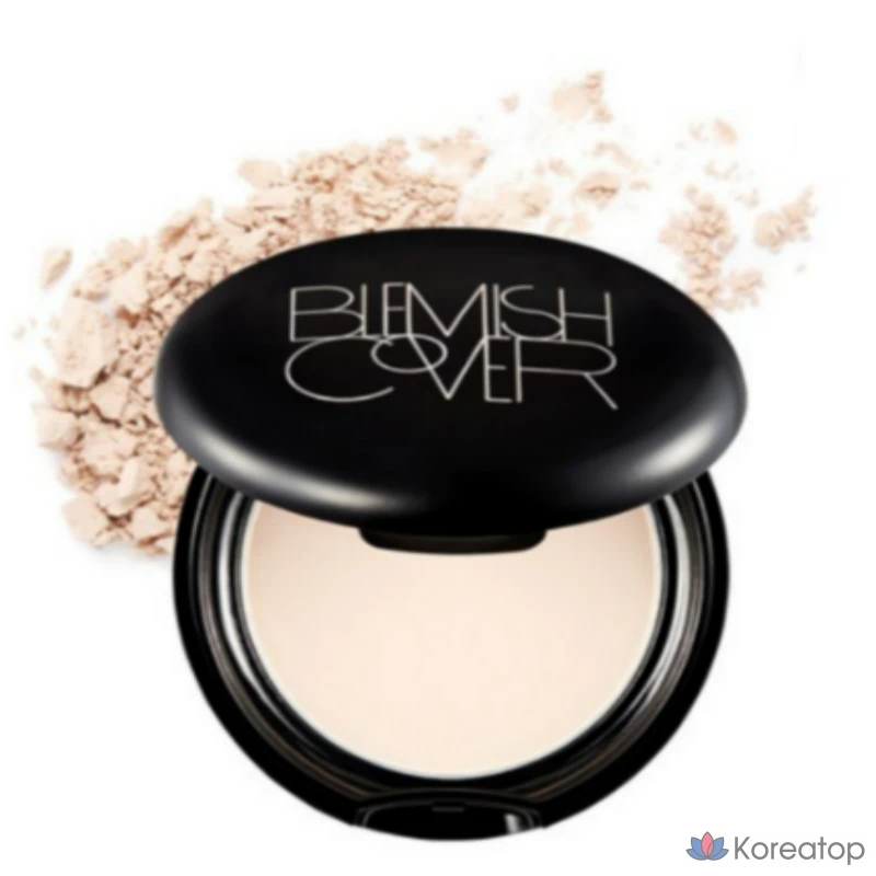 Компактная пудра HANSKIN Blemish Cover Blur Pact, оттенок Beige Light, 1 шт.