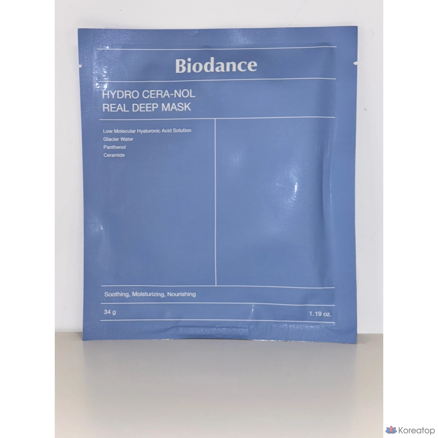 Biodense Hydro Seranol Real Deep Mask, 1 упаковка, 1 шт.
