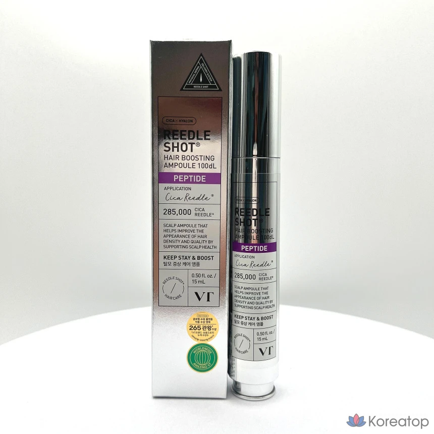 Ампульная сыворотка VT Cosmetics Reedle Shot Hair Boosting Ampoule, 15 мл, 1 шт.