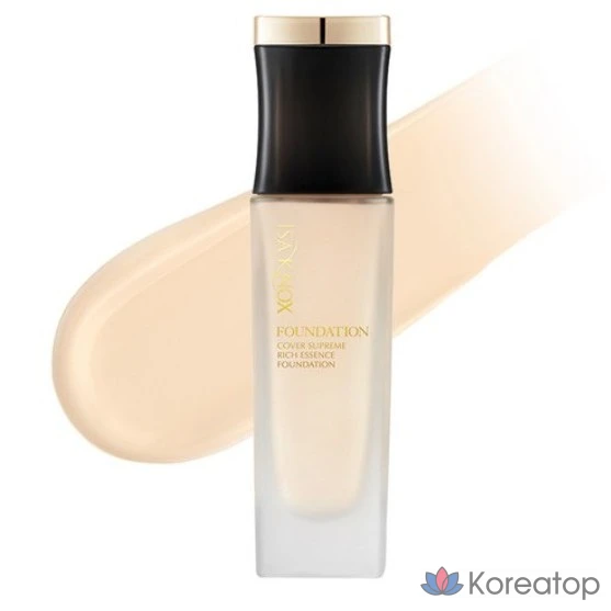 Тональный крем Isa Knox Cover Supreme Rich Essence Foundation, оттенок 21 Light Beige, 40 мл, 1 шт.