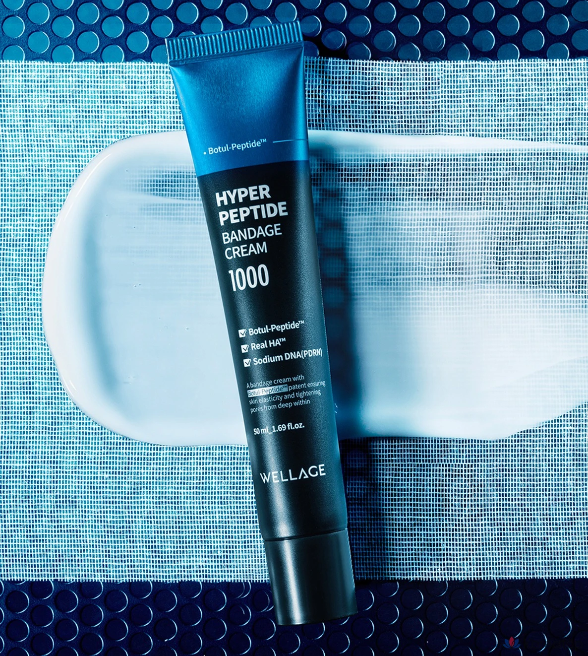 Крем-бинт WELLAGE Hyper Peptide, 50 мл, 1 шт.