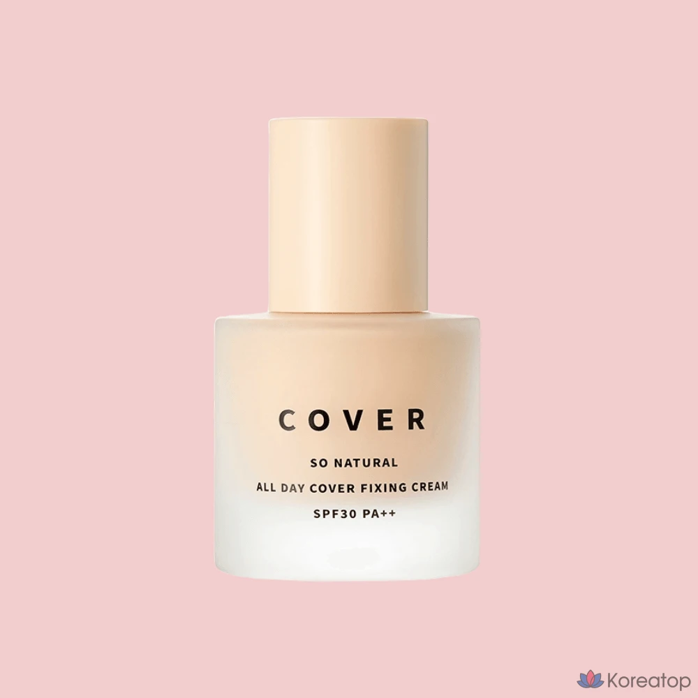 So Natural Fixing Cream All Day Ultimate Cover SPF30 PA++, 1 шт.