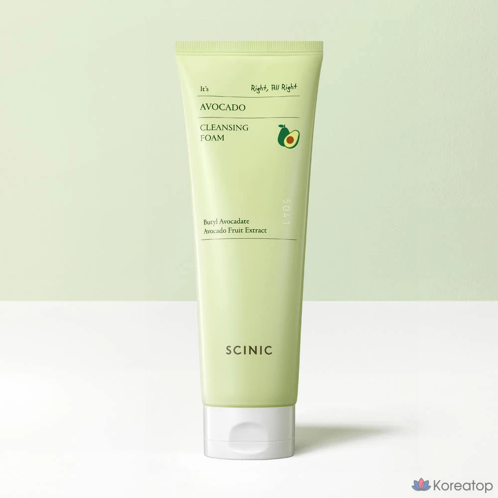 Scinic Очищающая пенка с авокадо, 250 мл, 1 шт.