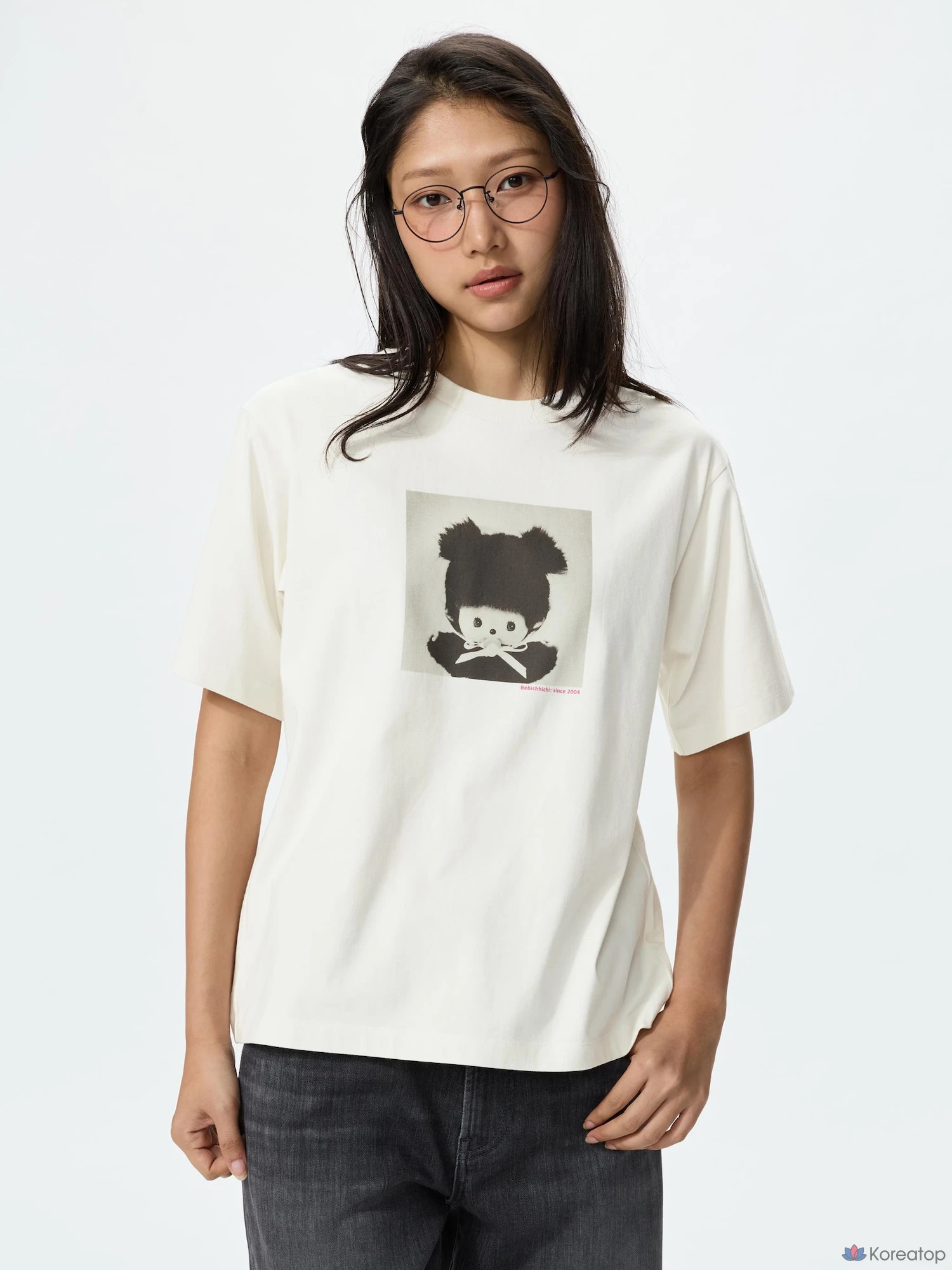 Футболка Uniqlo Monchhichi UT Graphic T C