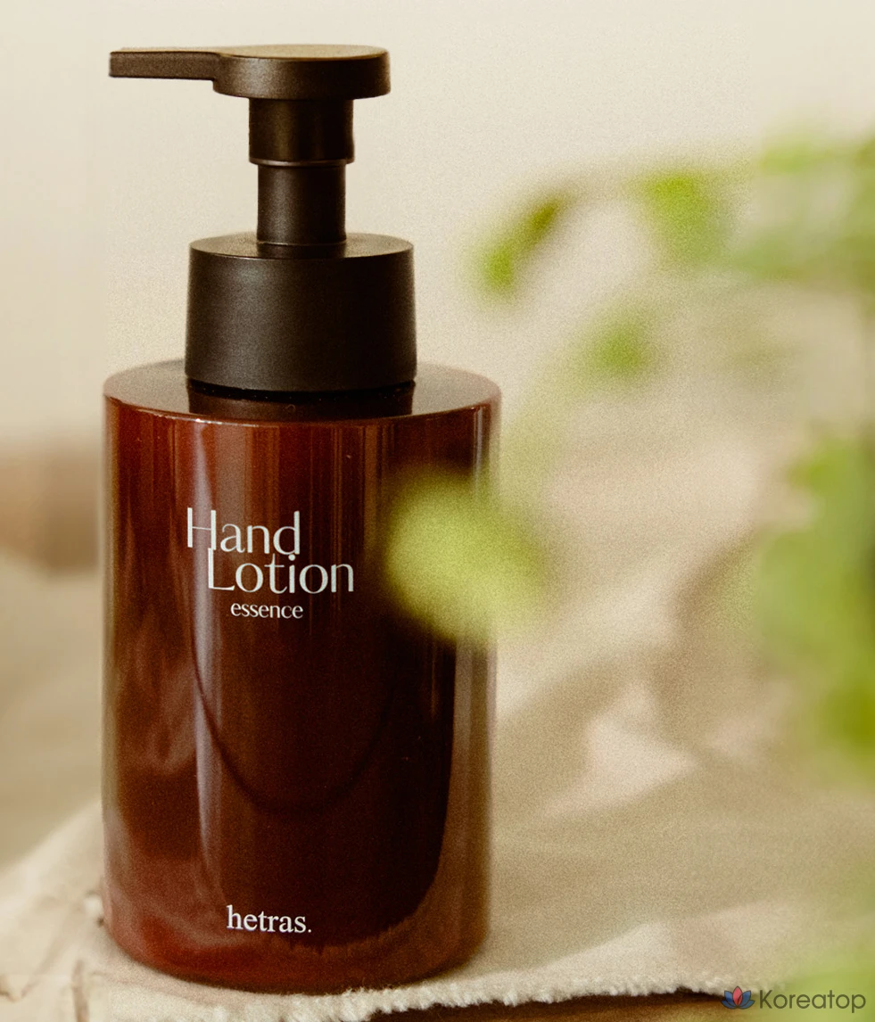 Парфюмерная эссенция HETRAS, лосьон для рук большого объема, Hotel Wood, 515 мл, 1 шт.