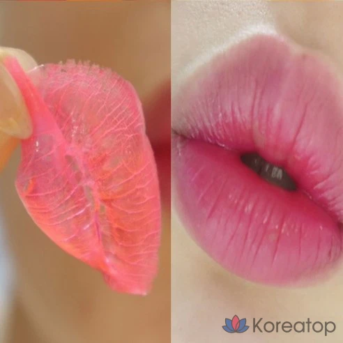 Набор тинтов для губ Morichae Lip Tattoo Tint Pack 1+1+1, 45 г, сексуальный красный/вишнево-красный/прекрасный персиковый