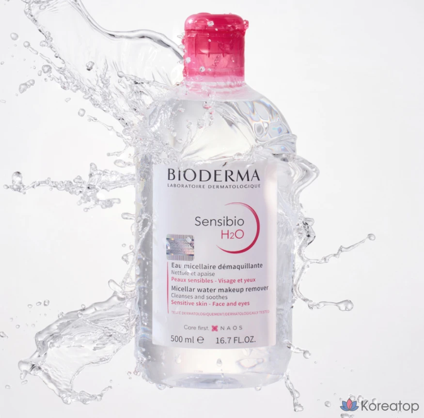 Набор очищающей воды Bioderma Sensibio H2O Sensitive 500 мл + 250 мл, 1 шт.