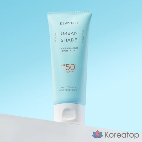 Солнцезащитный крем Dewytree Urban Shade Cool Calming Moisture SPF50+ PA++++