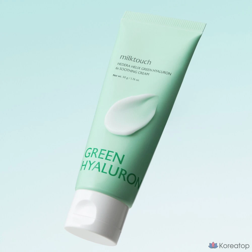 Увлажняющий крем Milk Touch Ivy Green Hyaluronic 6 Seconds Moisture Cream Tube, 50 г, 1 шт.