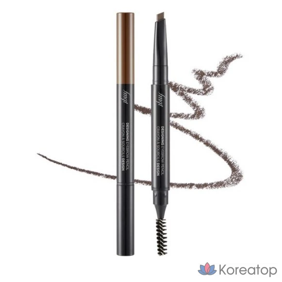 Коричневые брови FMGT Designing Eyebrow, оттенок 03 (коричневый), 1 шт.