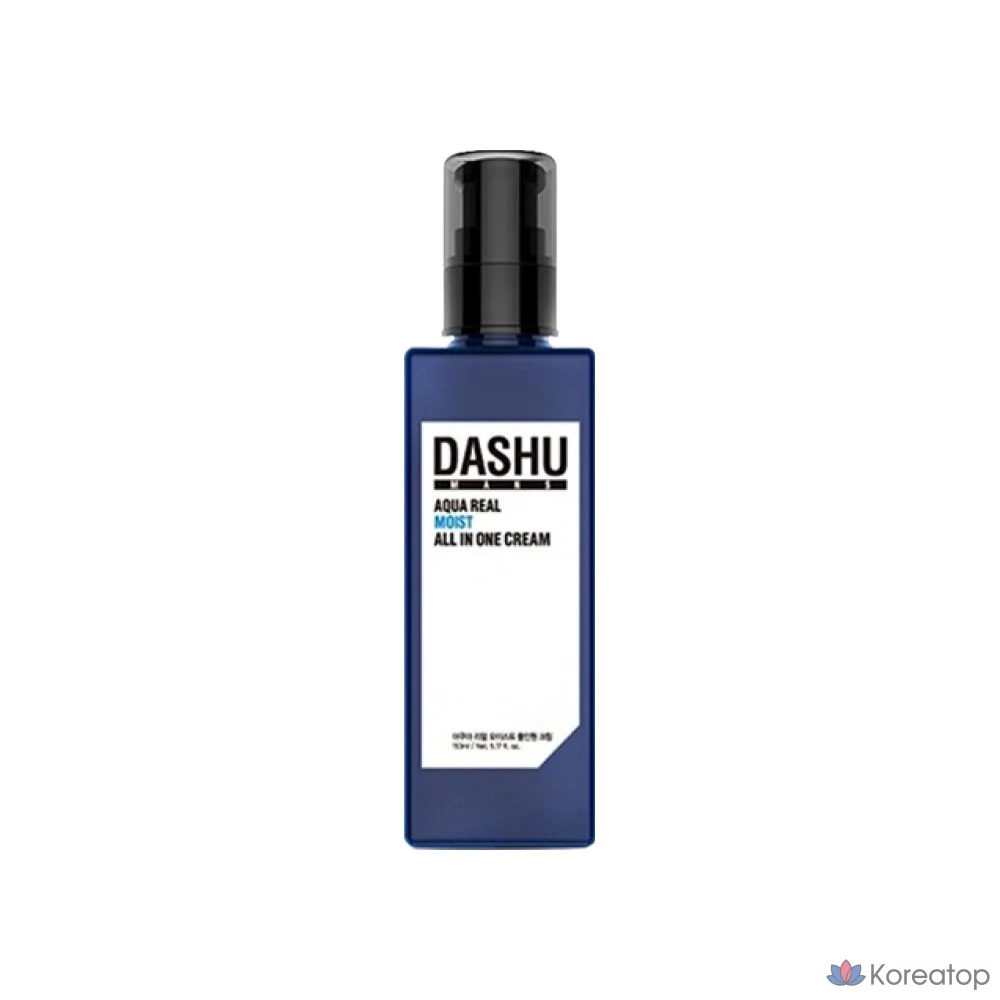 Увлажняющий крем DASHU Men's Aqua Real Moist All-in-One Cream, 153 мл, 1 шт.