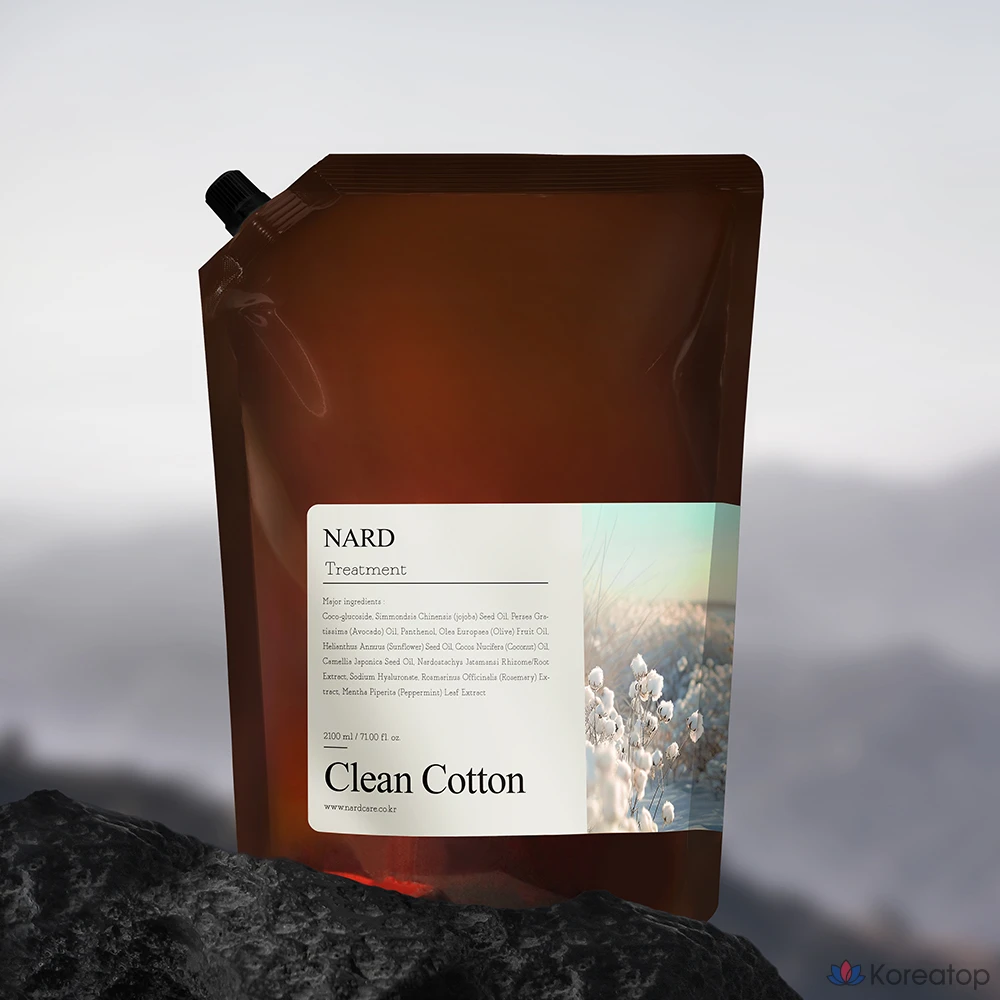 Сменный блок для восстанавливающего парфюмерного средства NARD Bouquet Garni с ароматом «Чистый хлопок», 1 шт., 2,1 л.