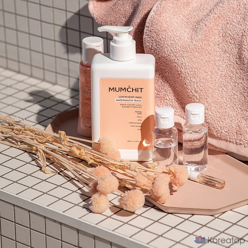 Гель для душа Stop с мягкой кислотностью, аромат зефира и персика, 400 мл, 1 шт.