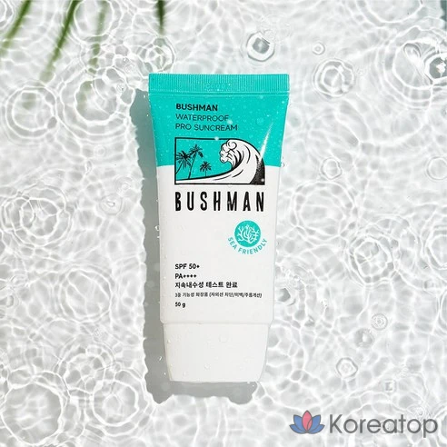 Водостойкий солнцезащитный крем Bushman Waterproof Pro SPF50+ PA++++, 50 г