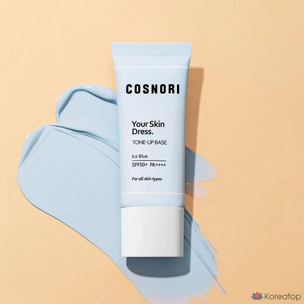 Тонер Cosnori Your Skin Dress Tone-Up Base, оттенок Ice Blue, 1 шт.