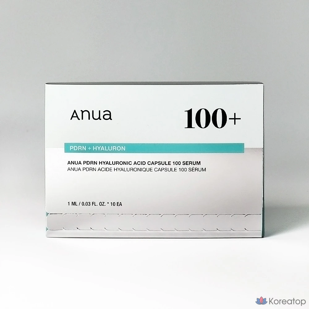Сыворотка Anua PDRN с гиалуроновой кислотой в капсулах, 100 капсул, 10 мл, 1 шт.