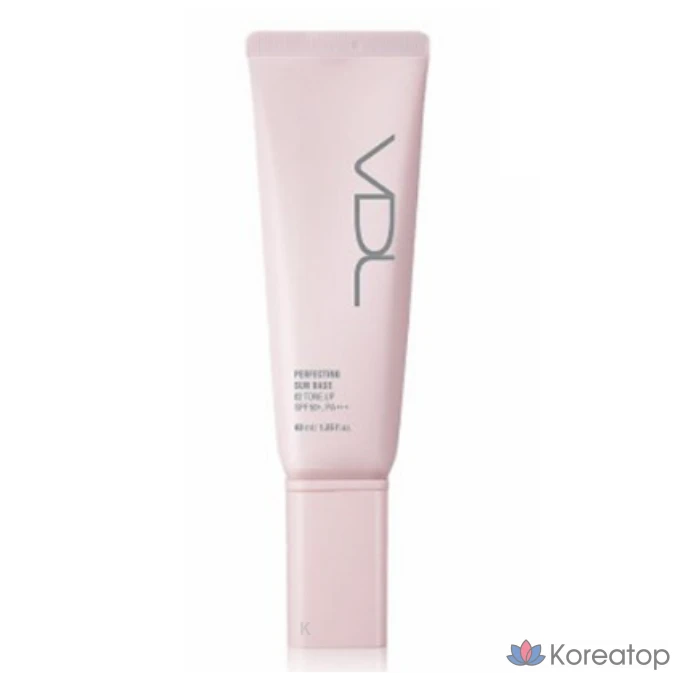 Солнцезащитная основа VDL Perfecting Sun Base 40 мл, тонирующий крем 02 Tone Up (SPF50+), 1 шт.