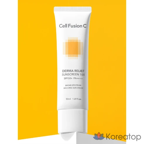 Солнцезащитный крем Cellfusion C Derma Relief 100 SPF50+ PA++++