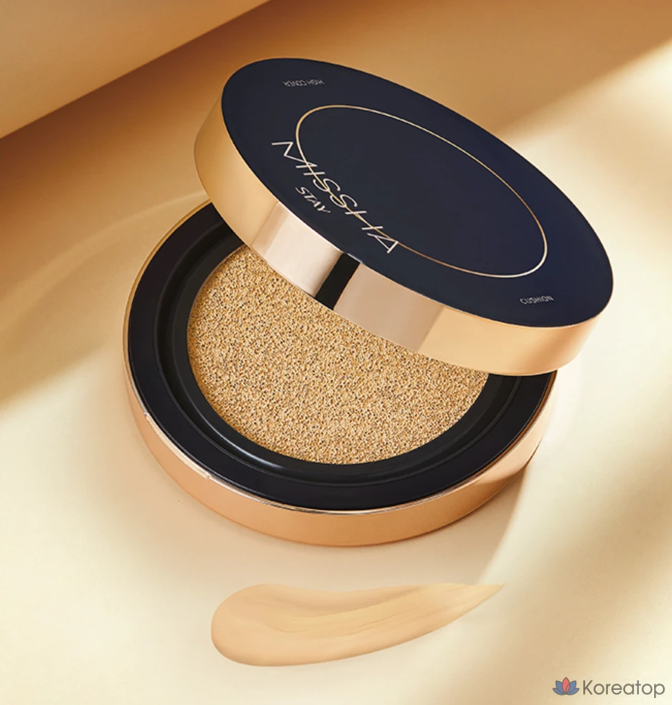 Кушон Missha Stay High Cover Cushion Foundation, оттенок 23 Sand, 14 г, 1 шт.