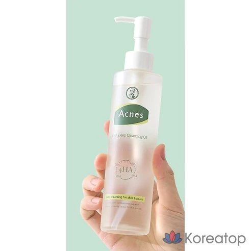 Глубокоочищающее масло Acnes 4HA, 190 мл