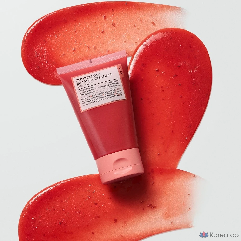 Очищающая пенка FULLY Red Tomato Jam Pack Cleanser, 120 мл, 1 шт.