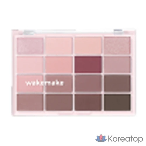 Палетка теней для век WAKEMAKE Soft Blurring Eye Palette, оттенок 33 Off Cherry Blurring, 1 шт.