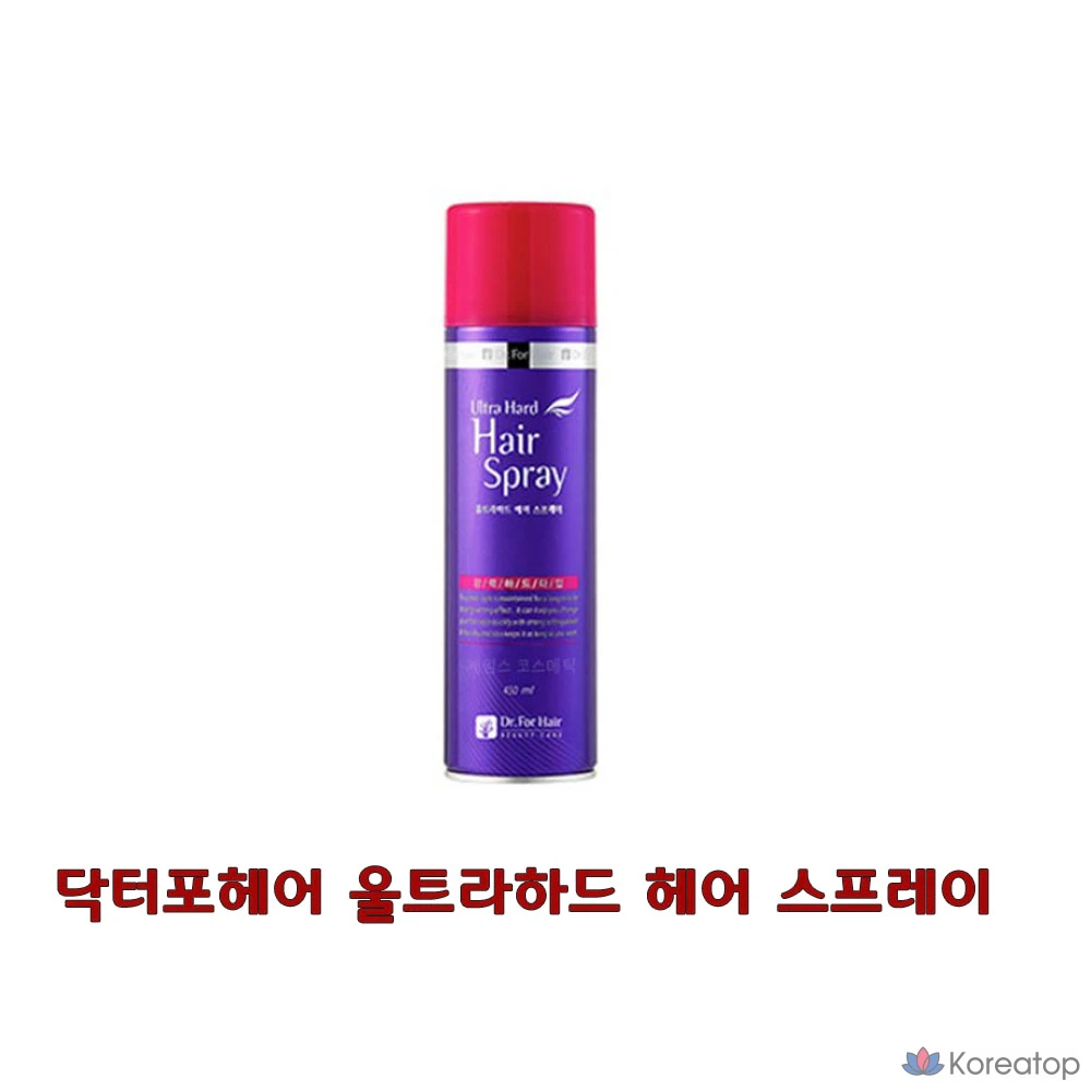 Лак для волос Dr.Forhair Ultra Hard Hair Spray, 450 мл, 1 шт.