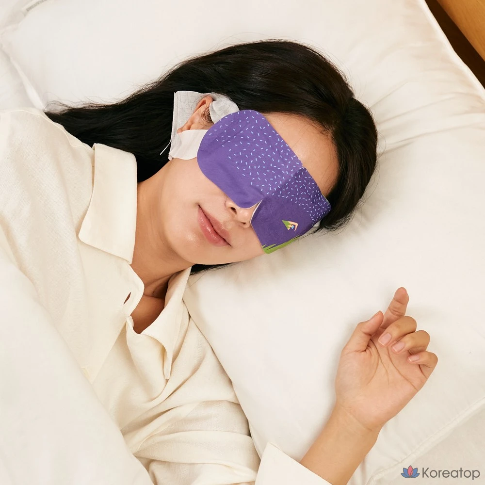 Тканевая маска для лица Steambase Steam Eye Mask (Lavender), 12 шт., фото 2