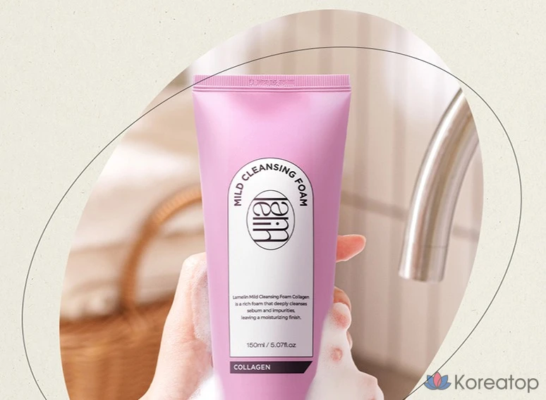 Очищающая пенка Lamelin Mild Collagen, 150 мл, 1 шт.