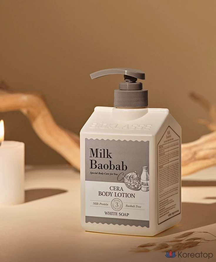 Лосьон для тела Milk Baobab Cera White Soap, 600 мл, 1 шт., фото 2
