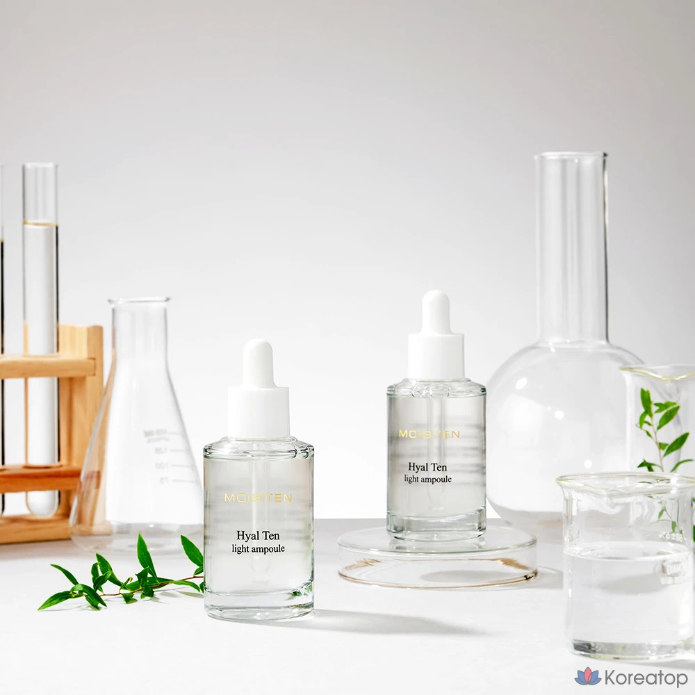 Ампульная сыворотка 9wishes Moisten Low Molecular Hyaluronic Acid Hyalten Light Ampoule, 50 мл, 1 шт.