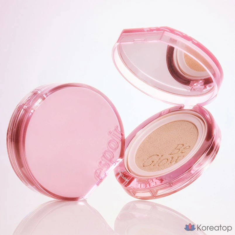 Тональная основа Espoir Bigelow Volume Cushion Foundation, 13 г + пуховка, набор из 2 частей, № 21 Слоновая кость, 1 шт, фото 2
