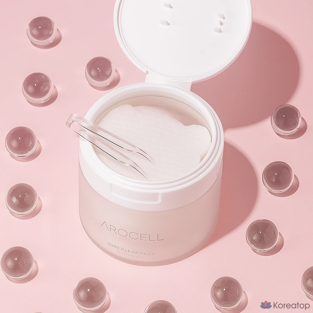 Прокладки для очищения пор Arocell 100% хлопок, размер «плюшевый мишка», 70 листов, 1 комплект