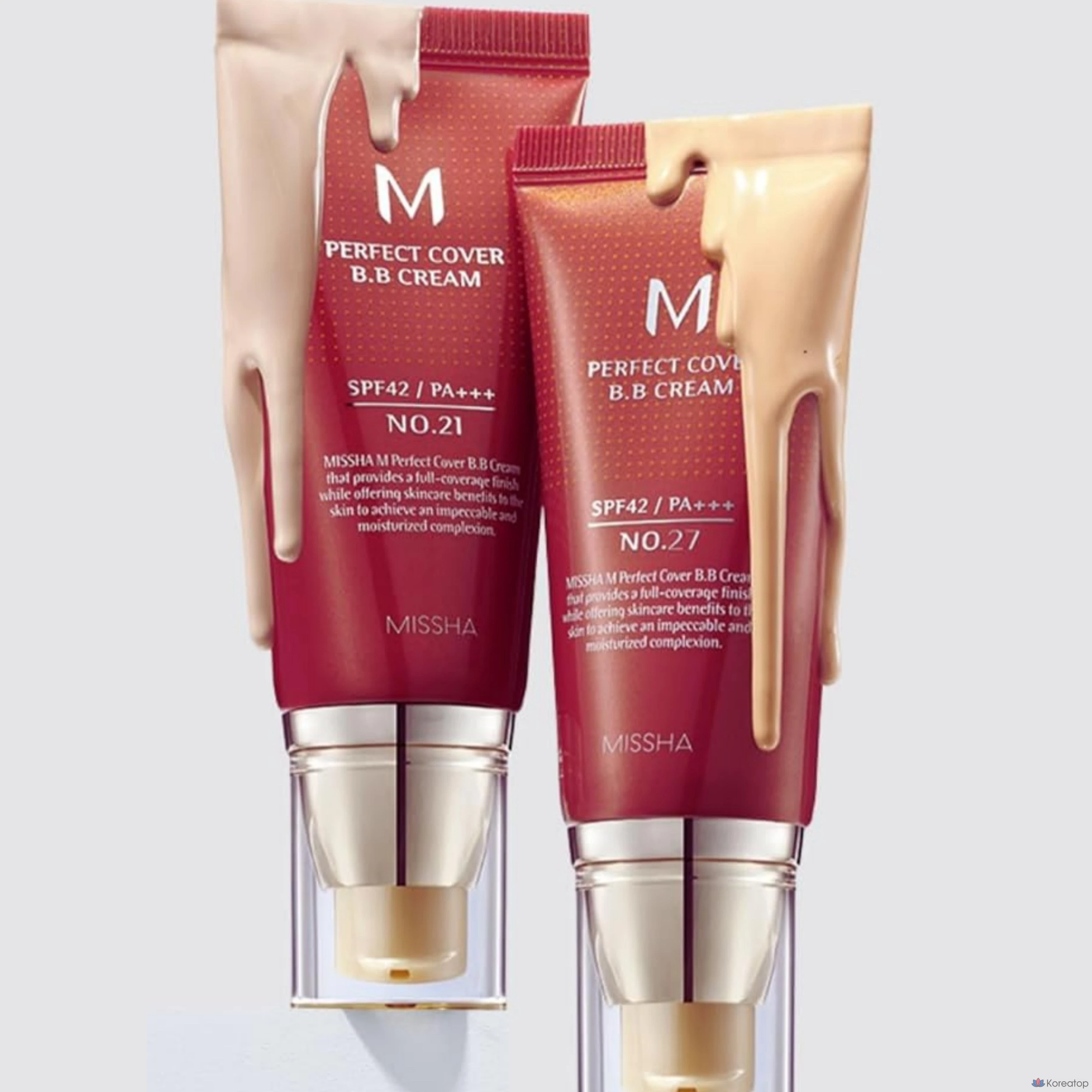 BB-крем Missha M Perfect Cover BB Cream RX SPF42 PA+++, оттенок 21, 50 мл, 1 шт., фото 2