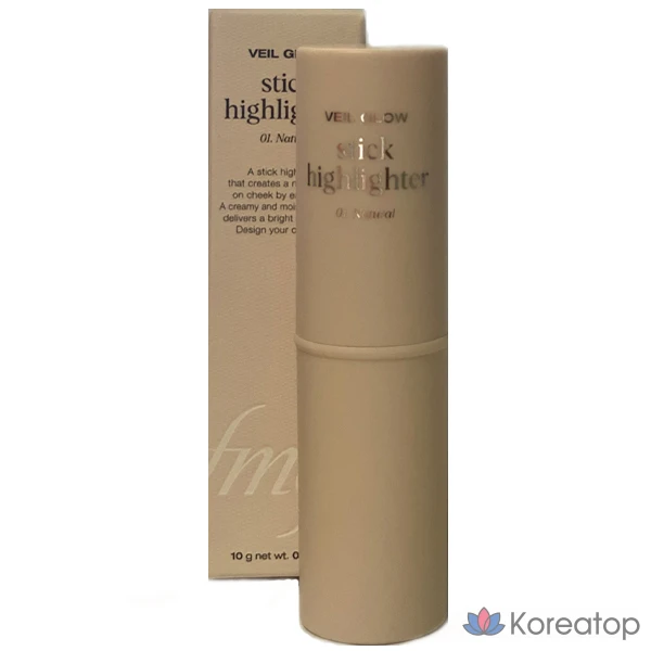 Стик для лица The Face Shop FMGT Veil Glow Stick 10 г (№ 01 Натуральный), 1 шт.